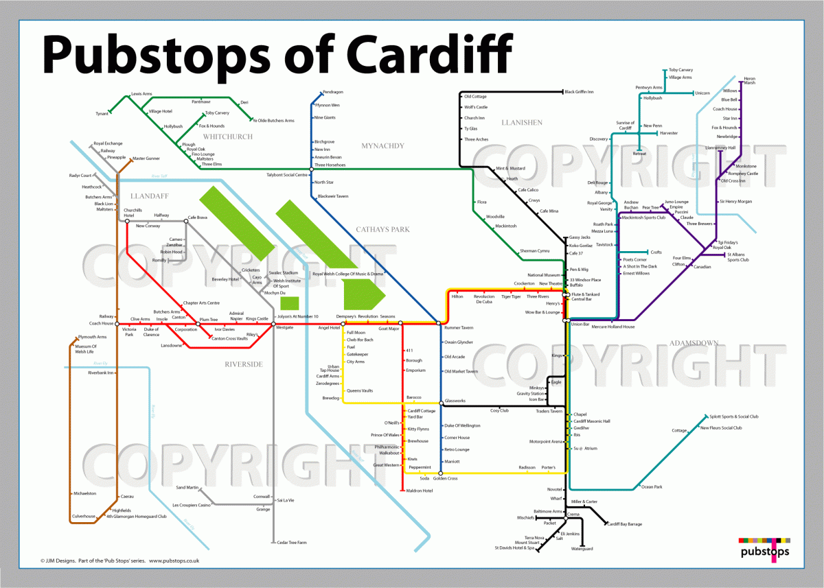 Cardiff Pub List