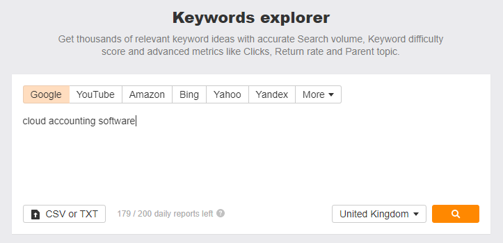 Ahrefs Keyword Explorer Competition Link Analysis Guide